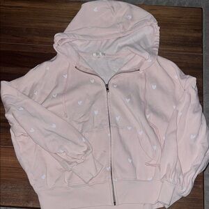 Pink Heart Z Supply Hoodie